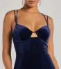 Jayne Velvet Lace-Up Mermaid Corset Dress sold by Windsor