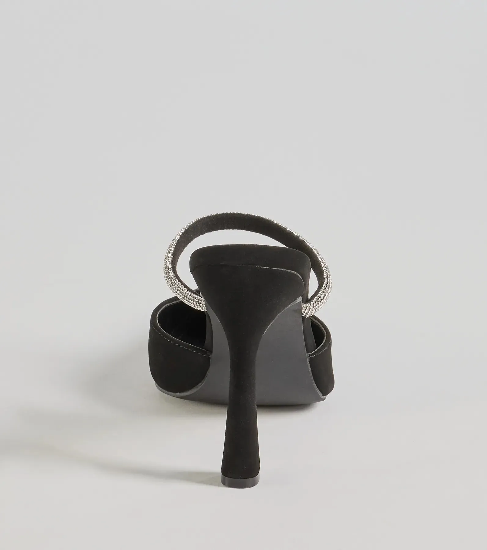 Chic Shine Rhinestone Strap Stiletto Pumps sold by Windsor product image thumbnail 4