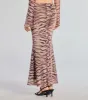 Strut It Out Abstract Zebra Maxi Skirt sold by Windsor