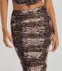 Unmatched Boldness Leopard Print Midi Skirt sold by Windsor