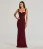 Morgana Lace-Up Ruched Mermaid Dress sold by Windsor