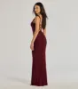Morgana Lace-Up Ruched Mermaid Dress sold by Windsor