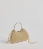 Shine Language Rhinestone Clutch Bag sold by Windsor