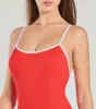 Babe Alert Scoop Neck One-Piece Swimsuit sold by Windsor