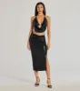Sultry Does It High Rise Midi Skirt sold by Windsor