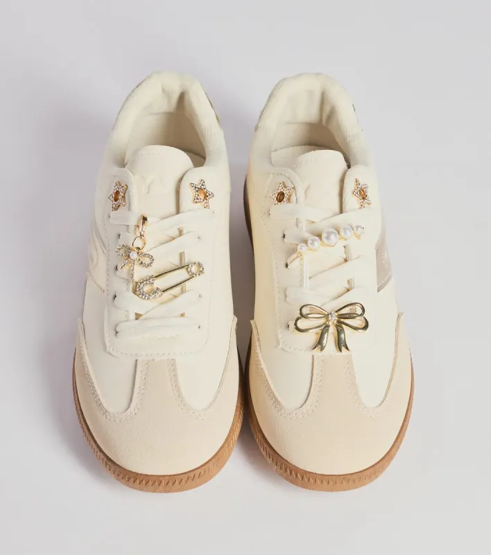 Diva Chic Faux Pearl Shoe Charm Four-Pack sold by Windsor