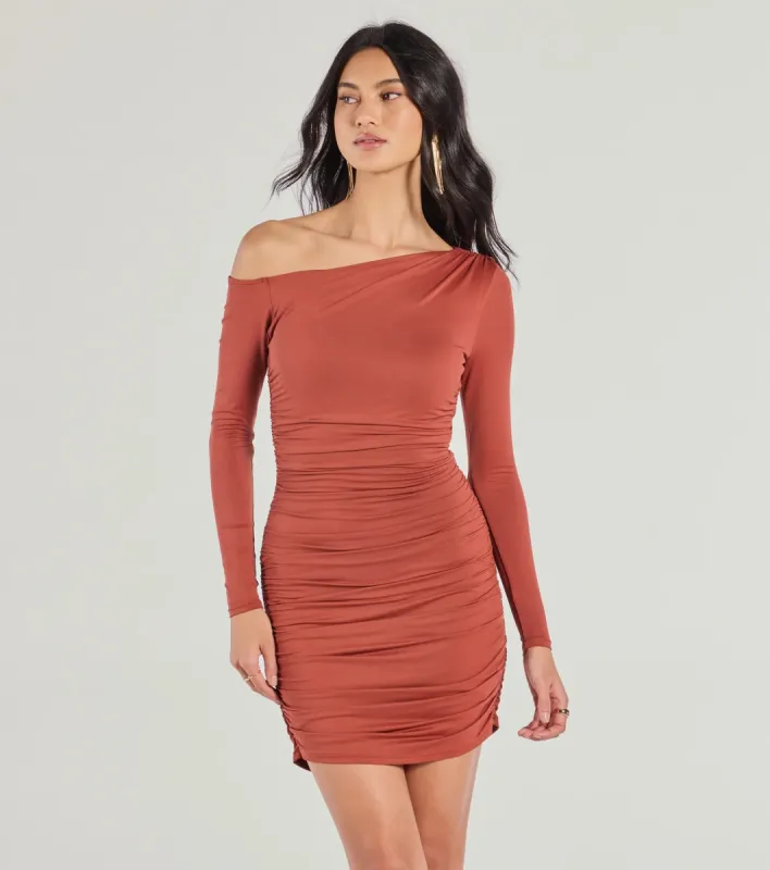 Haute And Ready Long Sleeve Mini Dress sold by Windsor
