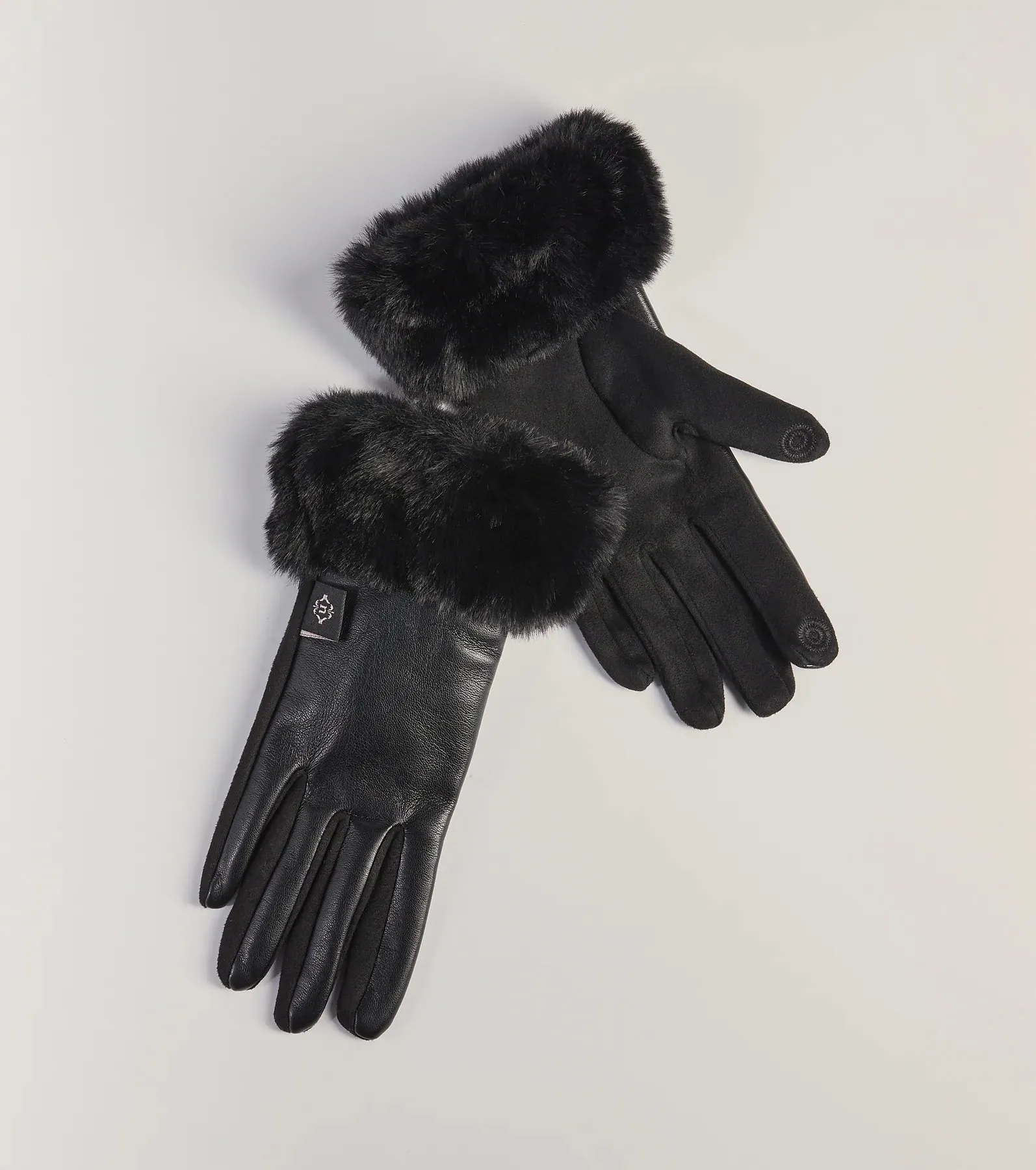 Elevated Glam Faux Fur Gloves sold by Windsor