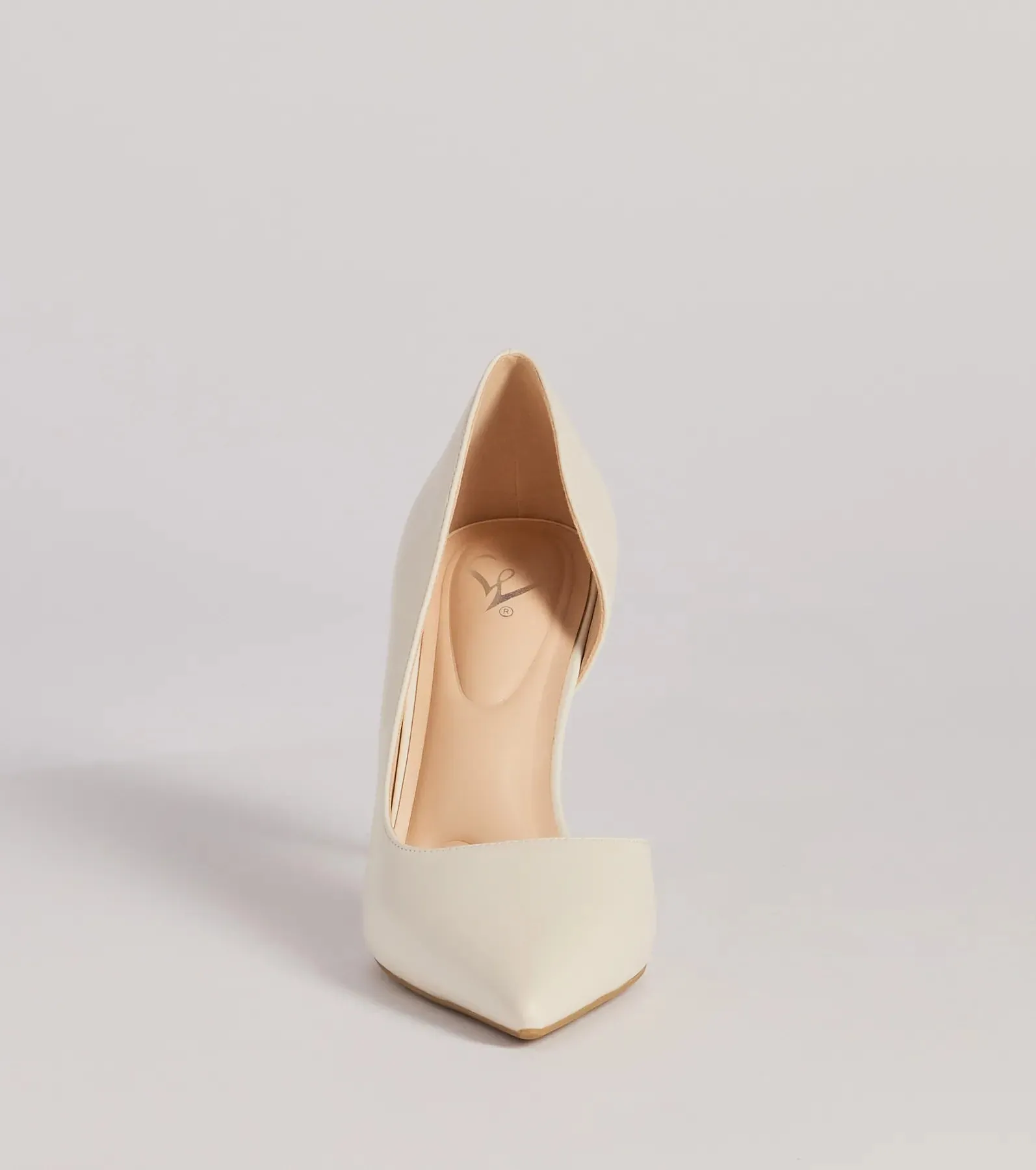 Classic Sleek Faux Leather Cutout Pumps sold by Windsor product image thumbnail 3