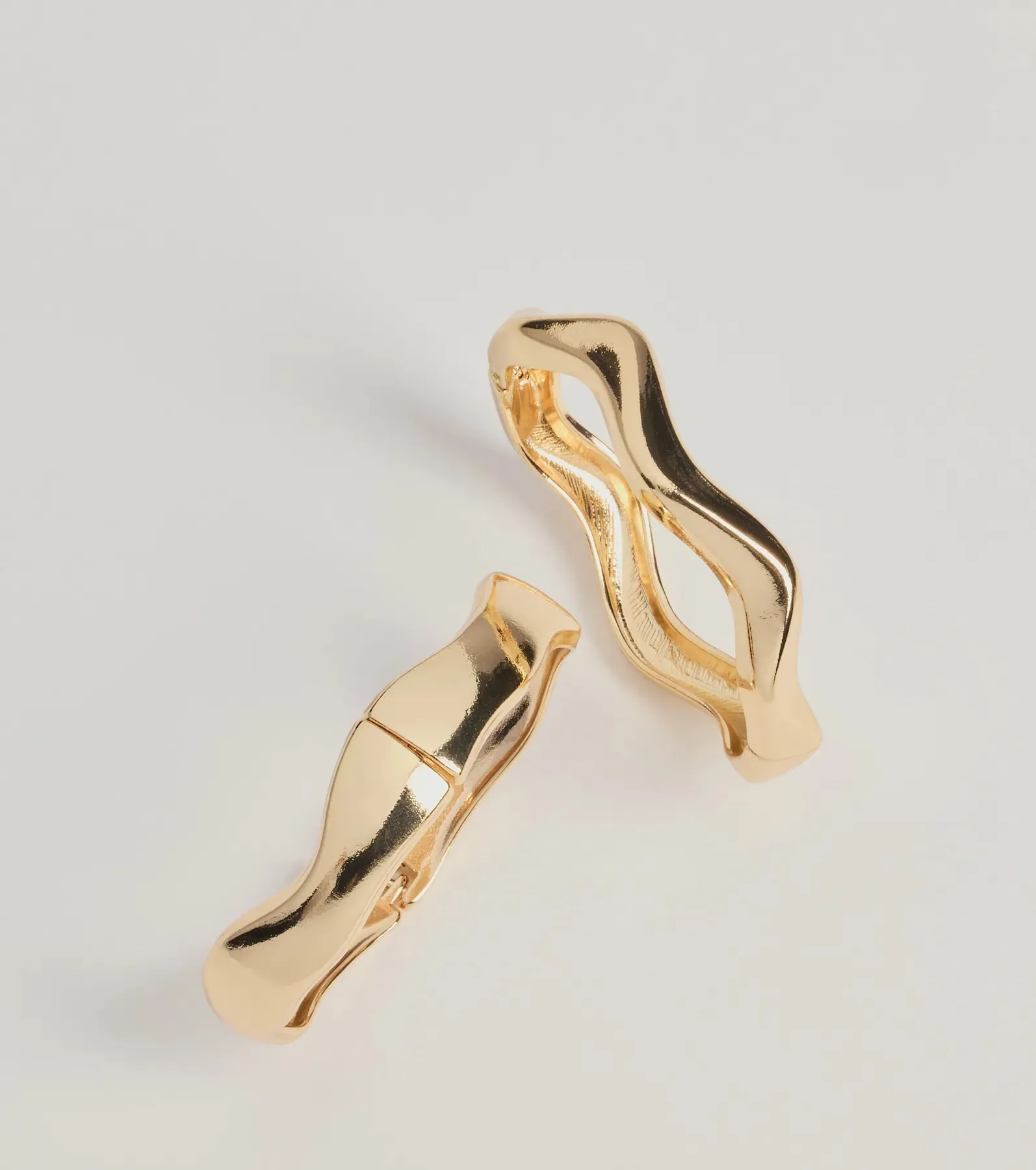 Glam In Motion Two-Pack Metal Hinge Bracelet sold by Windsor product image thumbnail 2