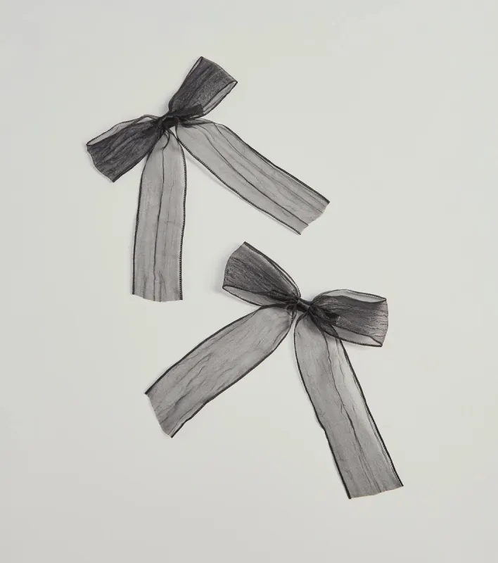 Classic Beauty Two-Pack Hair Bow Set sold by Windsor