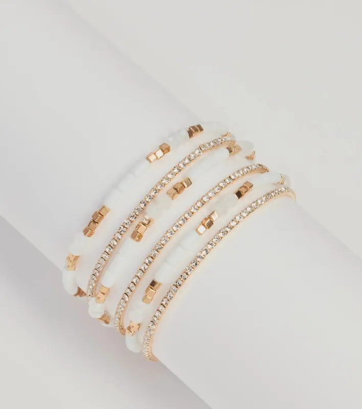 Glam Mood Beaded Multi-Bracelet Pack sold by Windsor