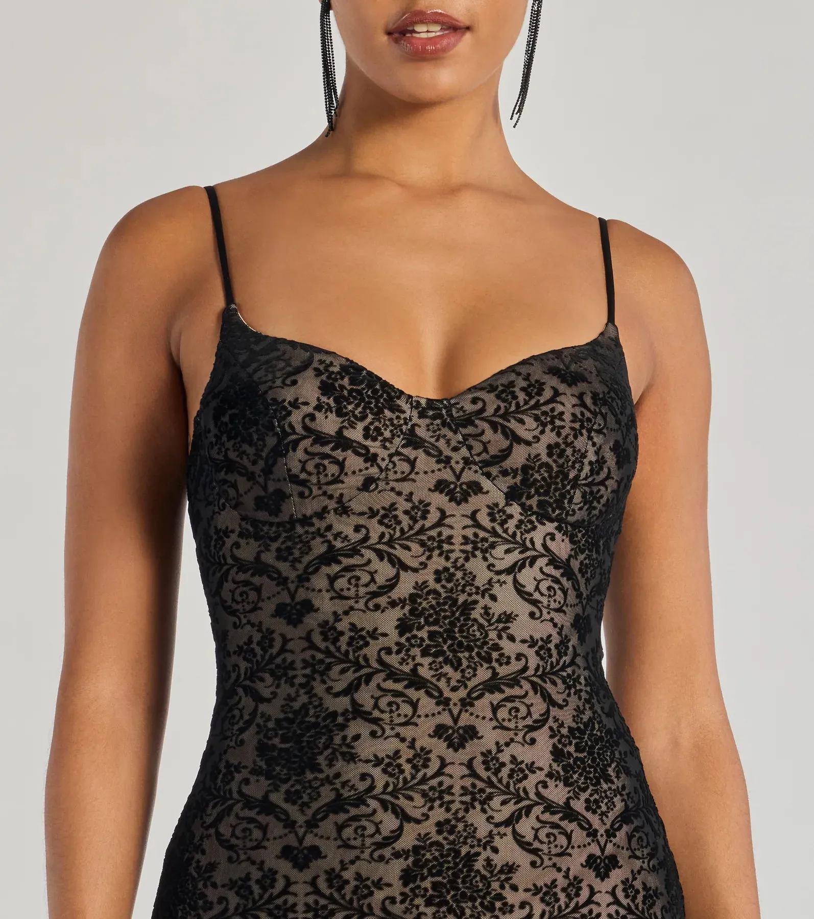 Nights Like This Sweetheart Midi Dress sold by Windsor product image thumbnail 3