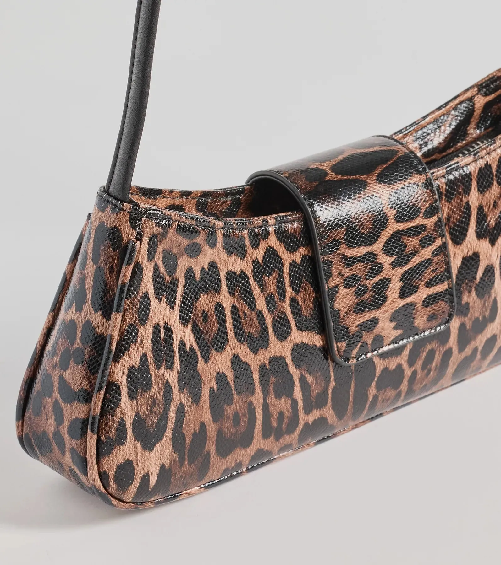 Wild Cutie Leopard Faux Leather Shoulder Bag sold by Windsor product image thumbnail 2