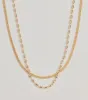 Trendy Sleek Layered Chain Necklace Set sold by Windsor