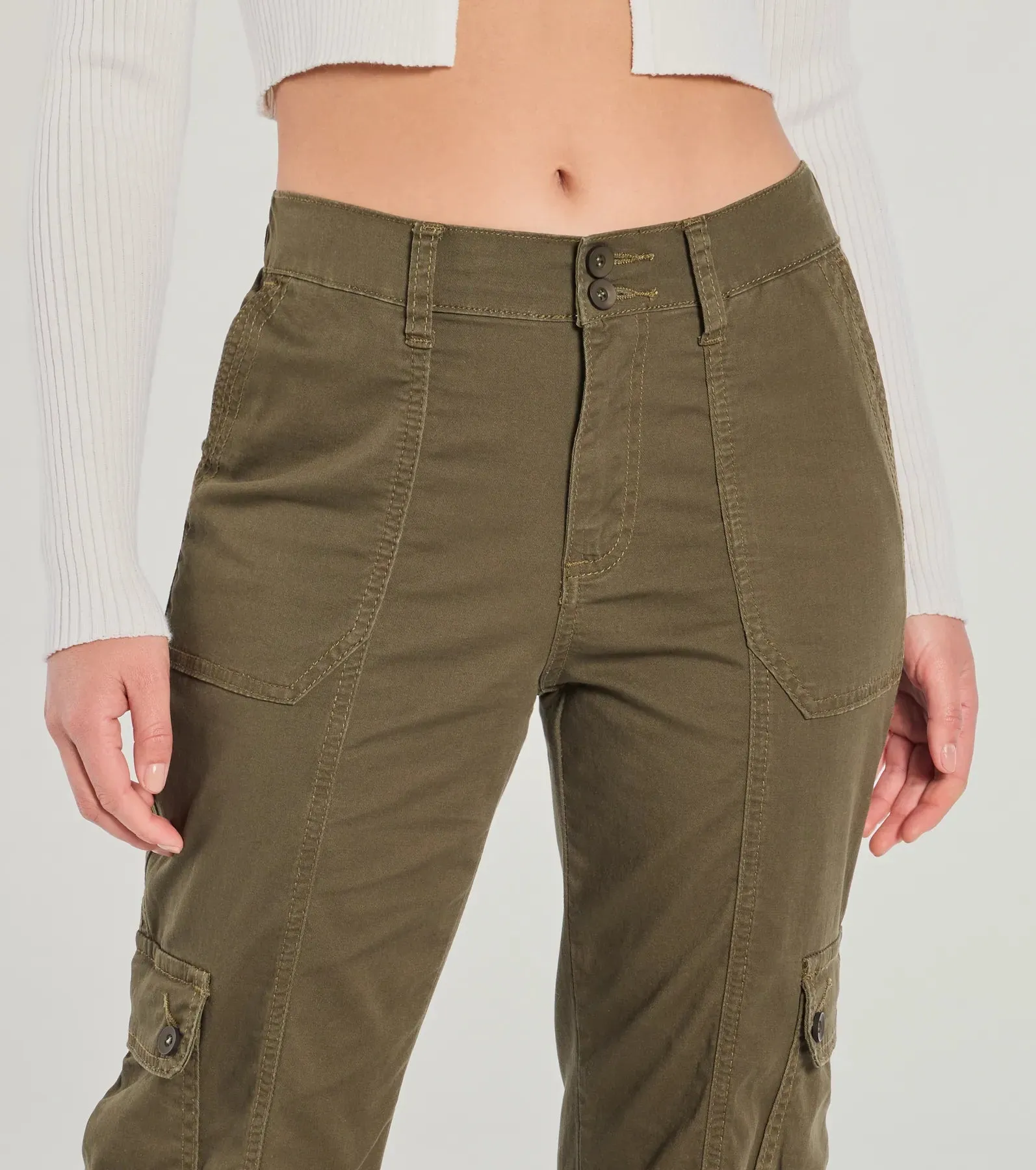 Take Charge Mid Rise Straight Cargo Pants sold by Windsor product image thumbnail 3