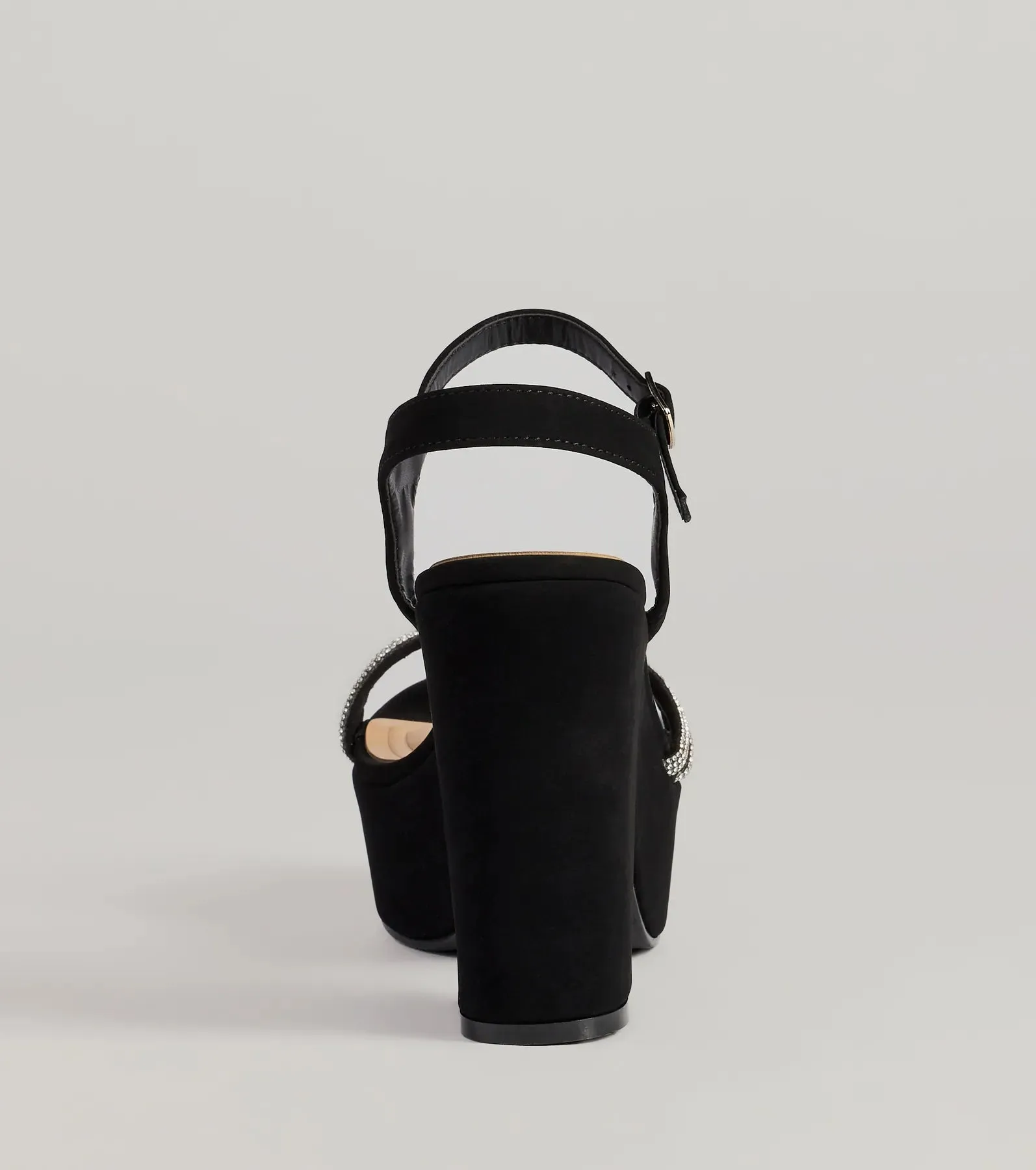 Dazzling Spotlight Rhinestone Platform Heels sold by Windsor product image thumbnail 4