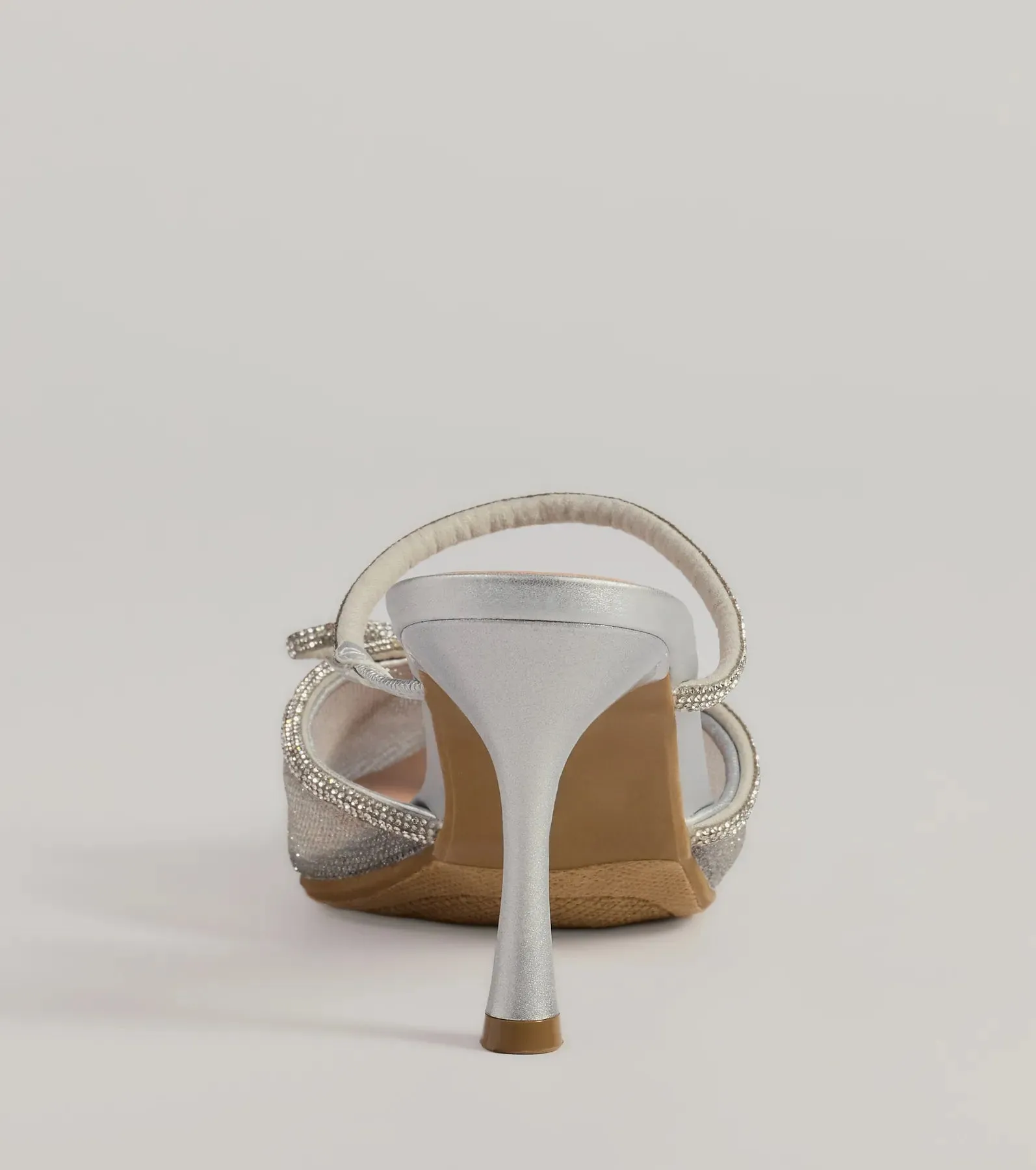 Chic Steps Glitter Mesh Stiletto Pumps sold by Windsor product image thumbnail 4