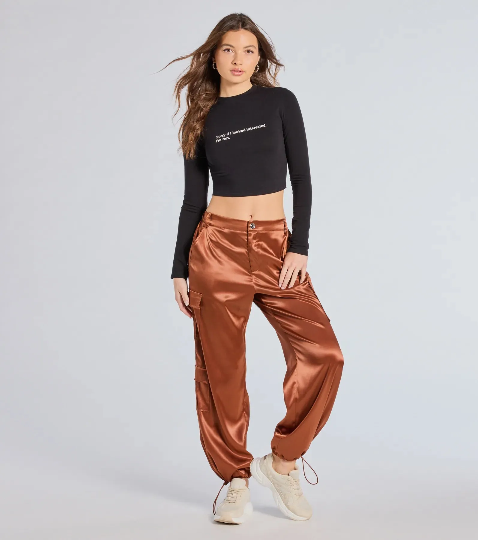 Sorry If I Looked Interested Graphic Tee sold by Windsor product image thumbnail 3