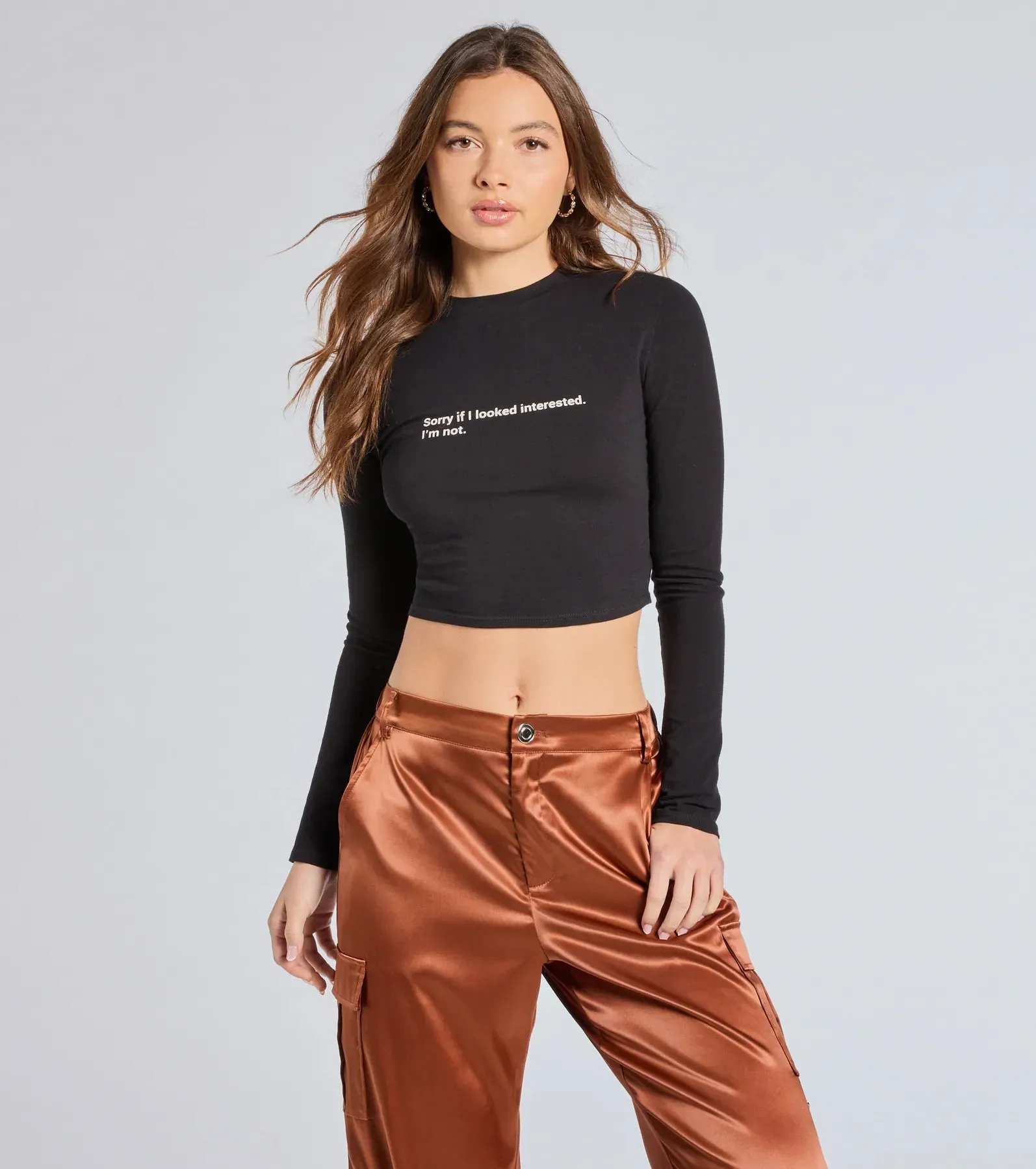 Sorry If I Looked Interested Graphic Tee sold by Windsor