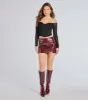 Downtown Looks Long Sleeve Mesh Bustier sold by Windsor