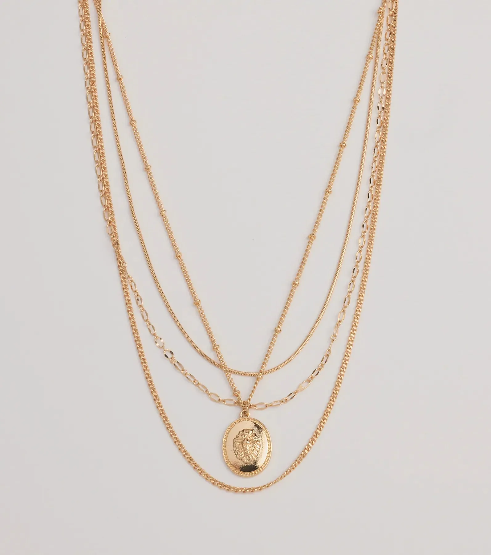 Layered Sleekness Pendant Necklace sold by Windsor