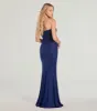 Lilly Sleeveless High-Slit Glitter Mermaid Dress sold by Windsor