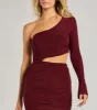 Girl's Night One-Shoulder Cutout Mini Dress sold by Windsor