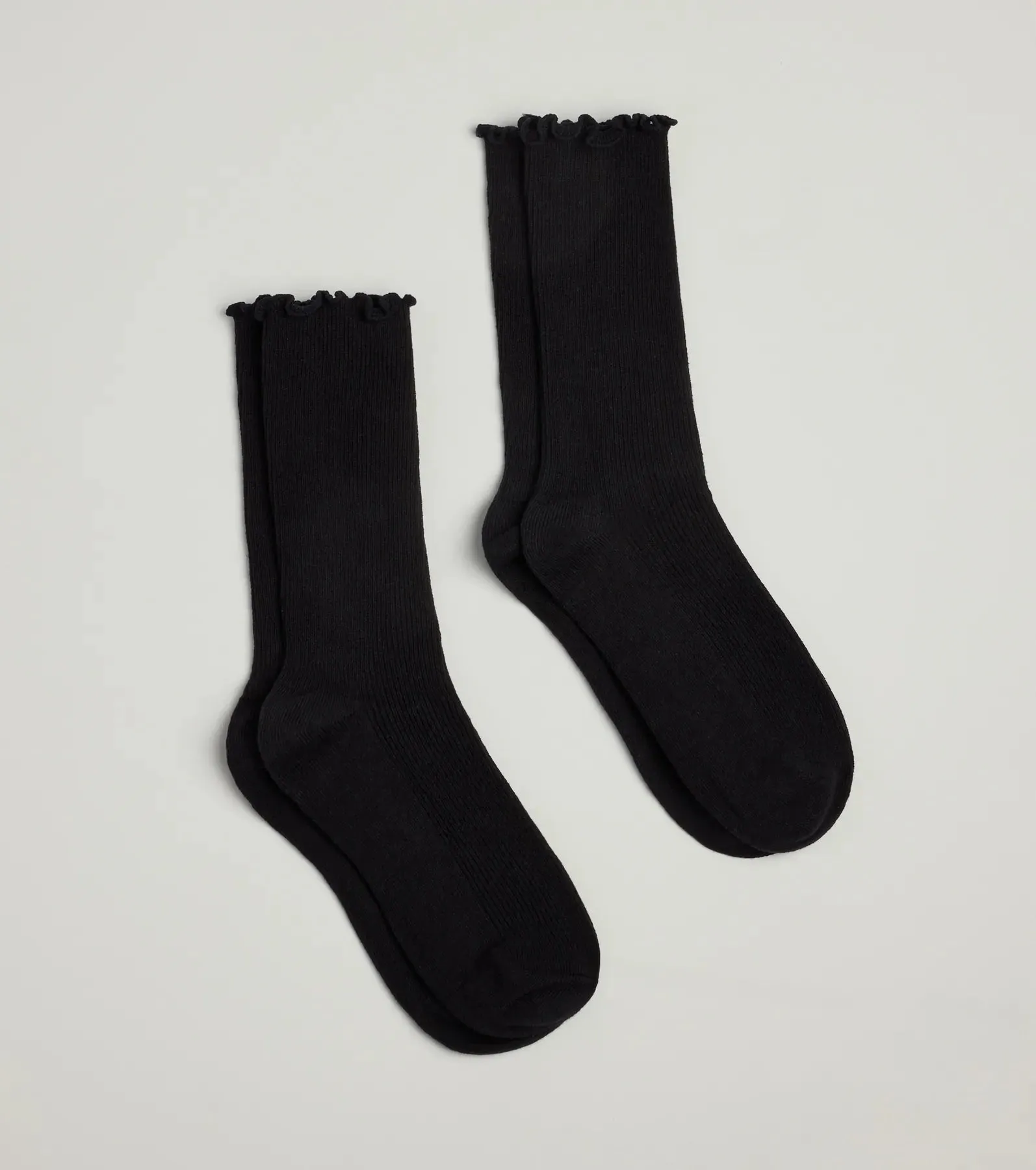 Perfect Set Two-Pack Ruffle Trim Socks sold by Windsor product image thumbnail 2