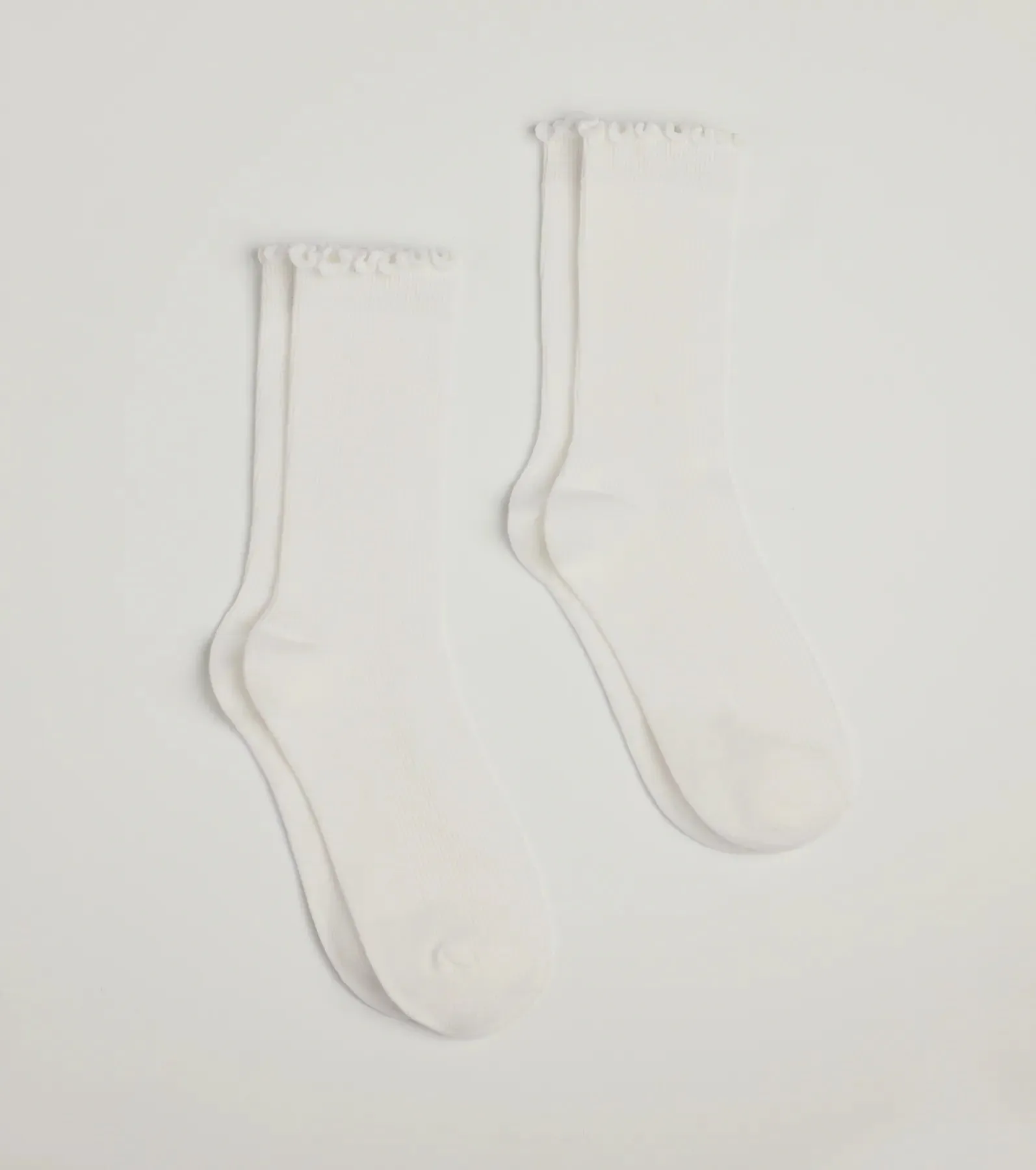 Perfect Set Two-Pack Ruffle Trim Socks sold by Windsor product image thumbnail 3