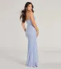 Jillian Formal Sequin Slit Slim Long Dress sold by Windsor