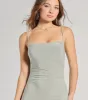 All Ruffled Up Bodycon Ruffle Midi Dress sold by Windsor