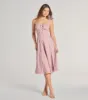 Sweet Spice Corset Lace-Up Floral Midi Dress sold by Windsor