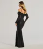 Parker Off-The-Shoulder Beaded Sequin Slim Dress sold by Windsor