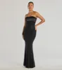 Stacey Strapless Sequin Beaded Mermaid Dress sold by Windsor