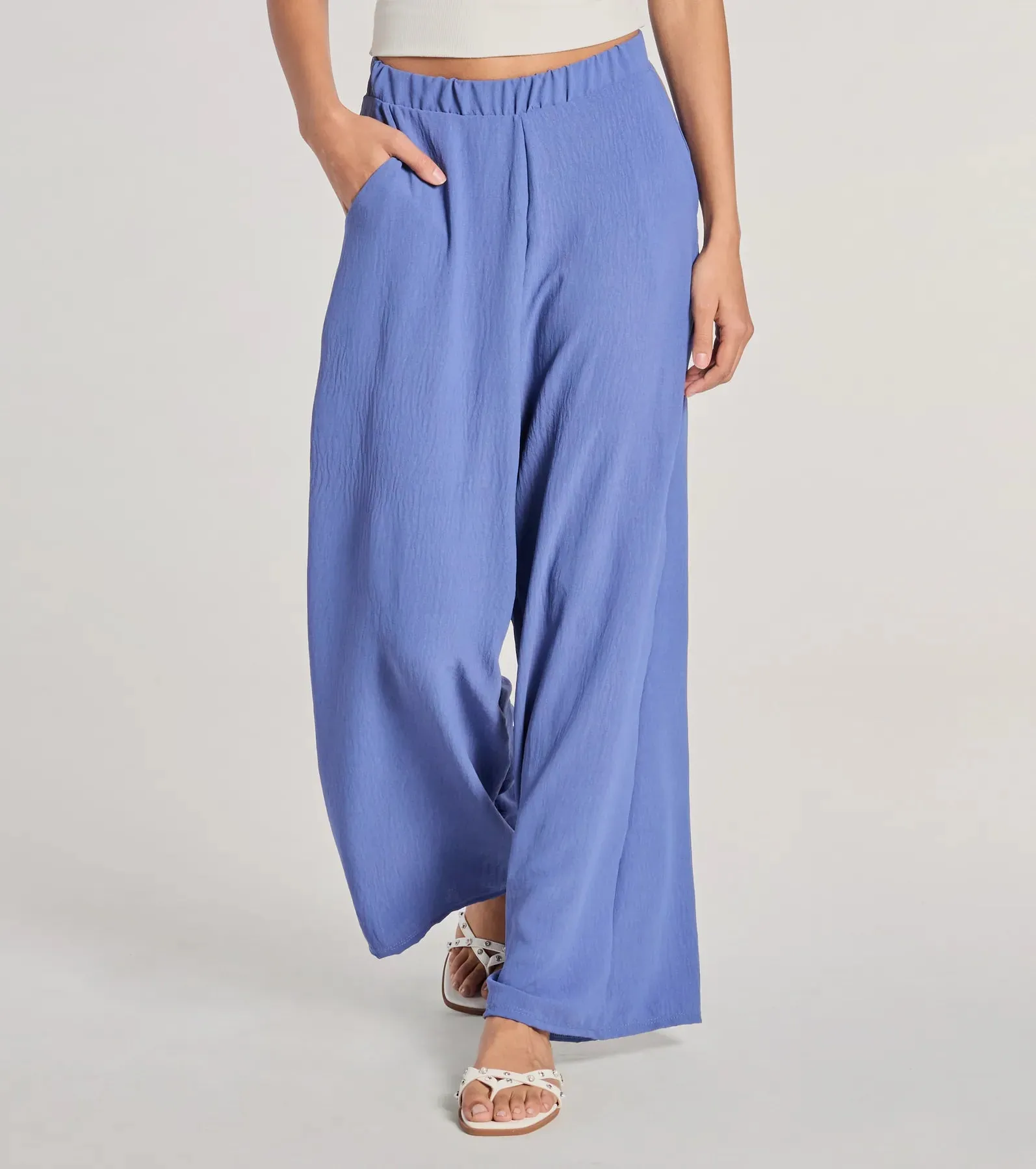 Airy Chic Woven Wide-Leg Pants sold by Windsor product image thumbnail 4