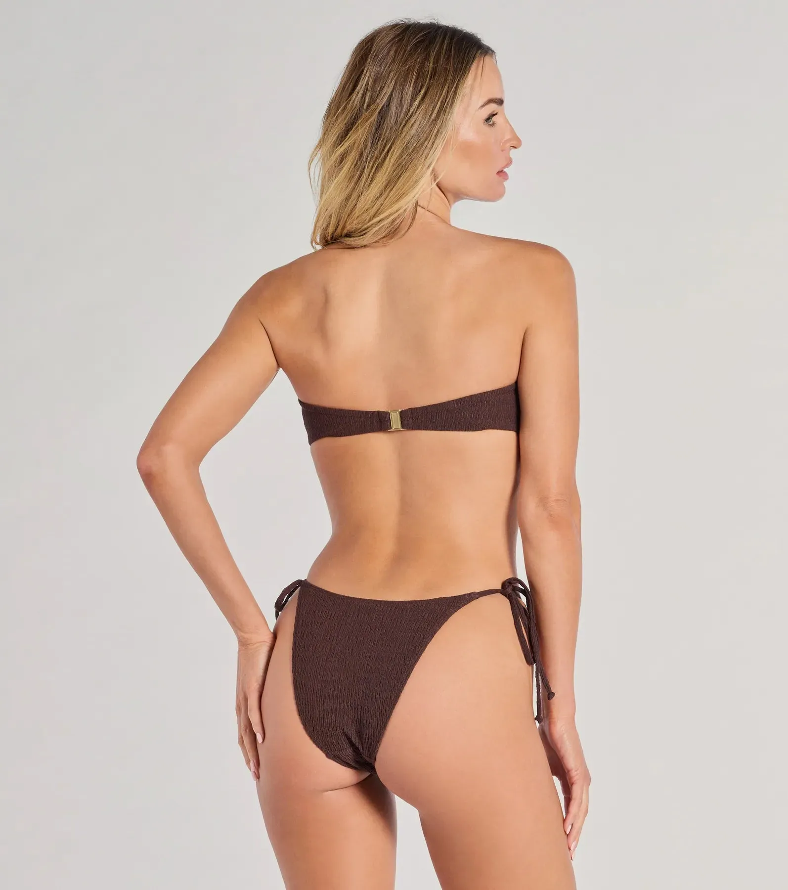 Maving Waves Bandeau Textured Bikini Top sold by Windsor product image thumbnail 2