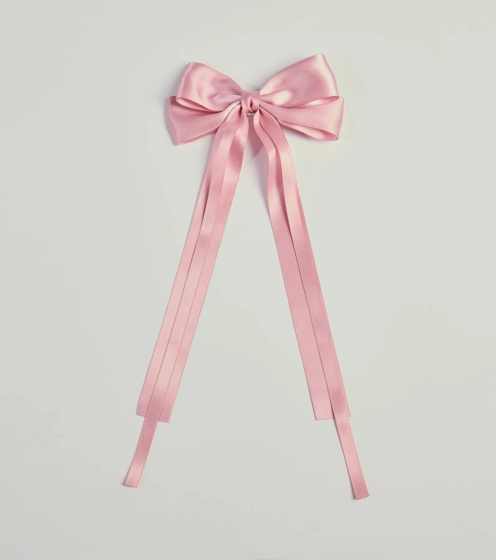 Sleek Sophistication Satin Long Hair Bow sold by Windsor