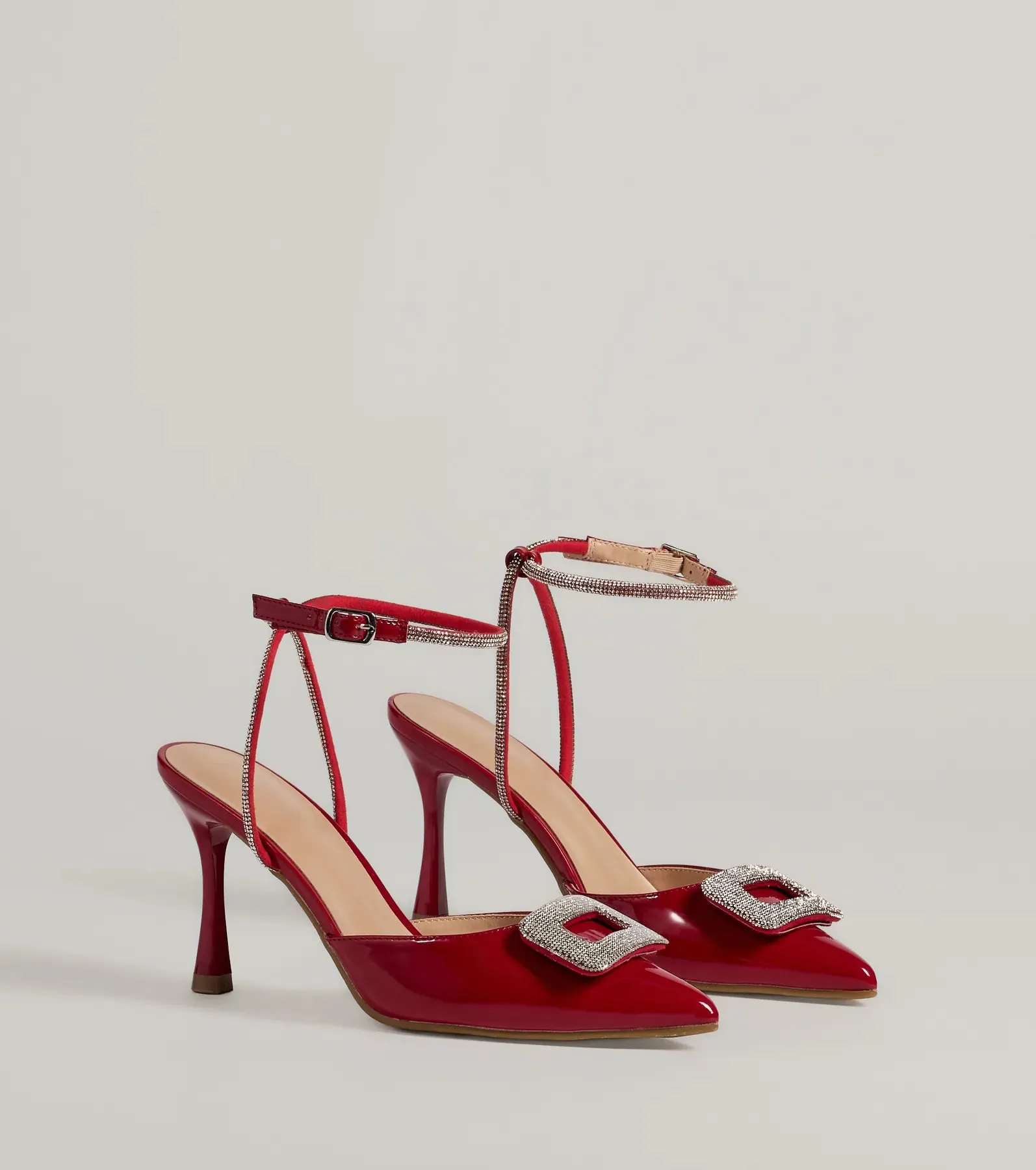 Luxe Night Out Rhinestone Stiletto Pumps sold by Windsor product image thumbnail 5