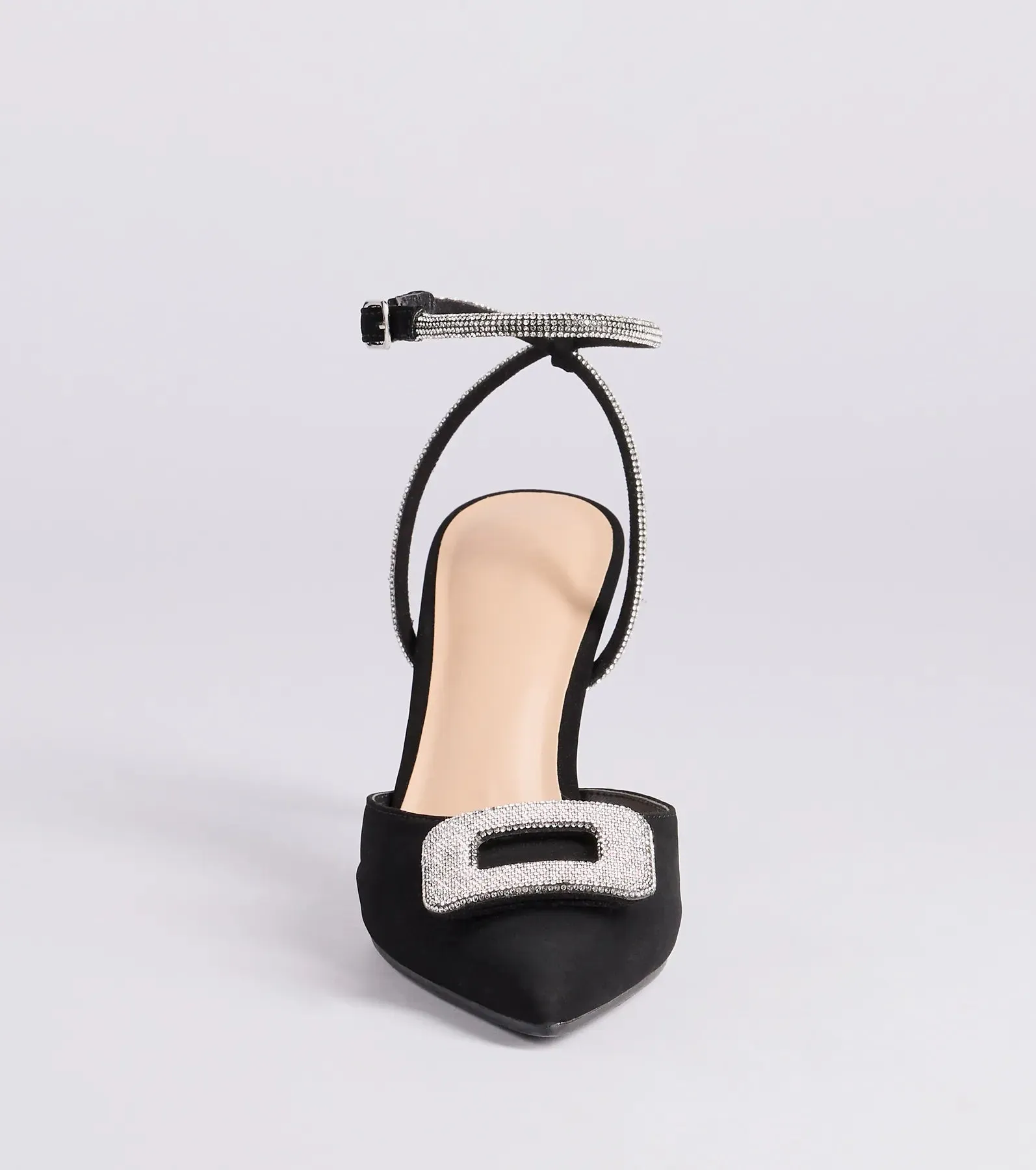 Luxe Night Out Rhinestone Stiletto Pumps sold by Windsor product image thumbnail 3