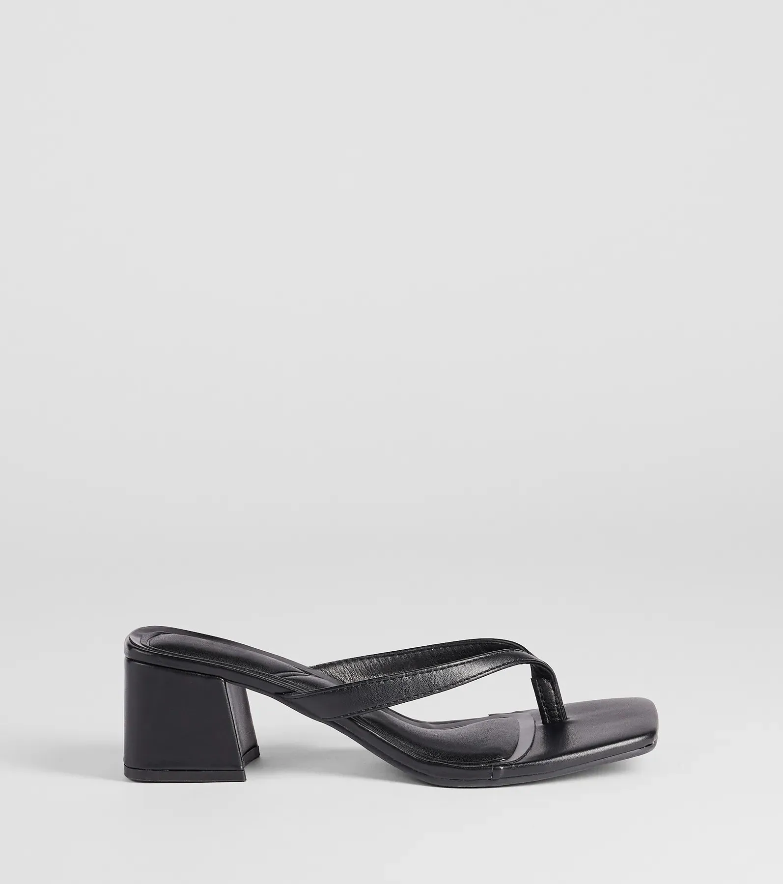 Elevated Chic Thong-Strap Mules sold by Windsor product image thumbnail 2