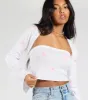 Easy Charm Floral Crop Tube Top sold by Windsor
