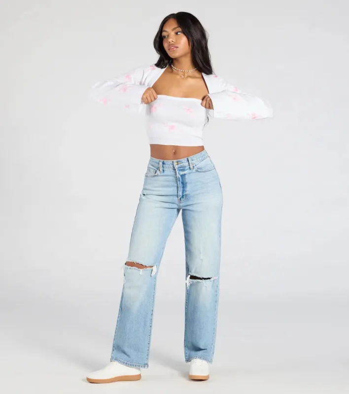Easy Charm Floral Crop Tube Top sold by Windsor