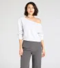 Casual Fave Off-Shoulder Long Sleeve Pullover Top sold by Windsor