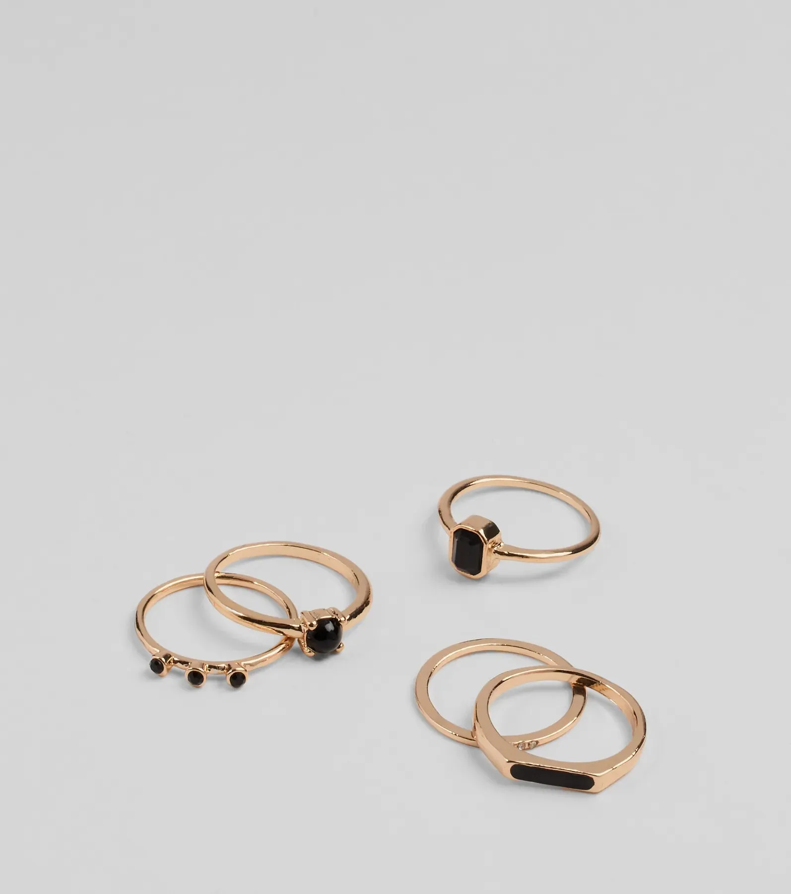 Minimilistic Charm Five Pack Ring Set sold by Windsor