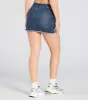 Cute Expectation Mid-Rise Denim Mini Skirt sold by Windsor