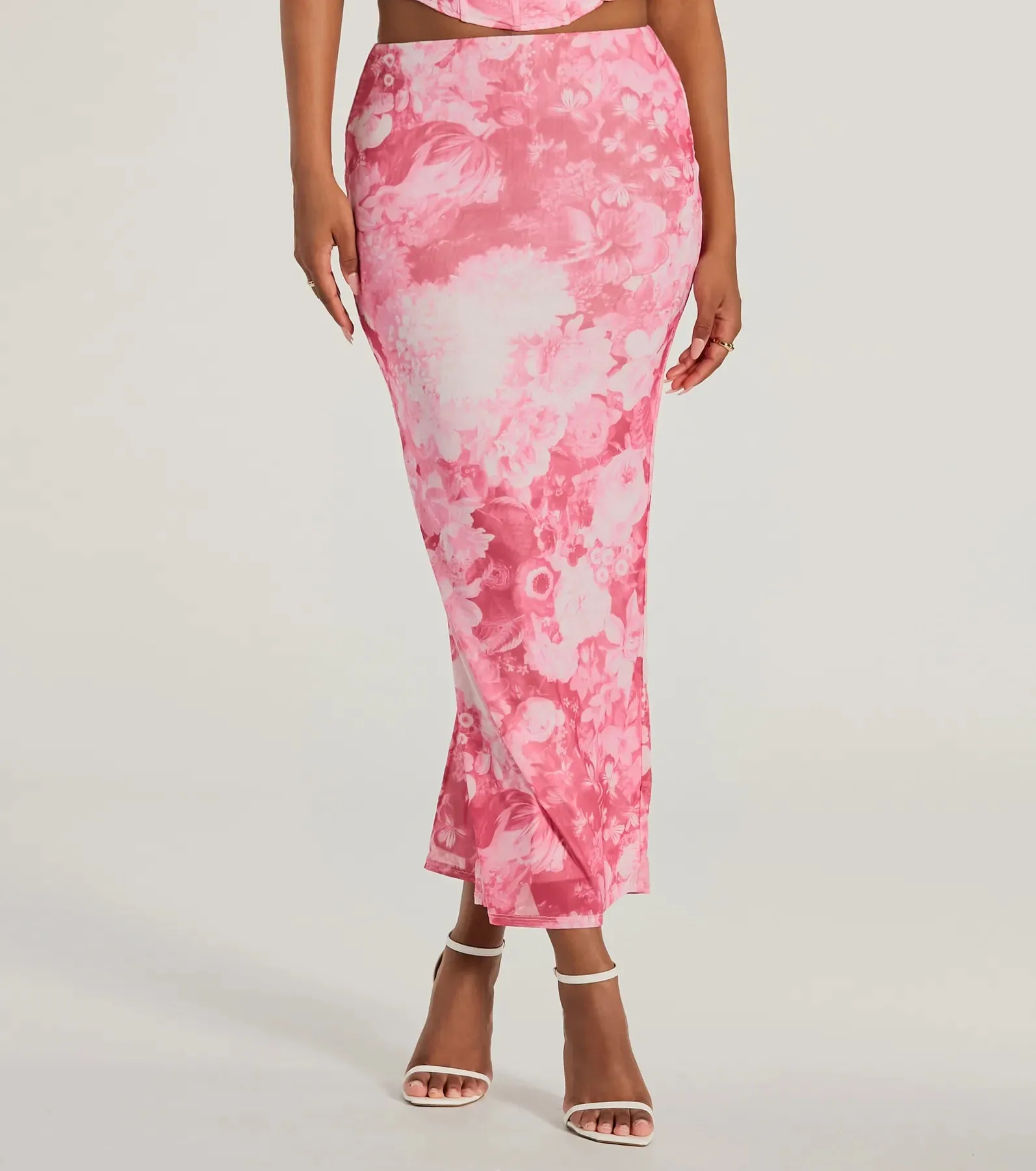 Floral Sensation High Rise Maxi Skirt sold by Windsor product image thumbnail 4