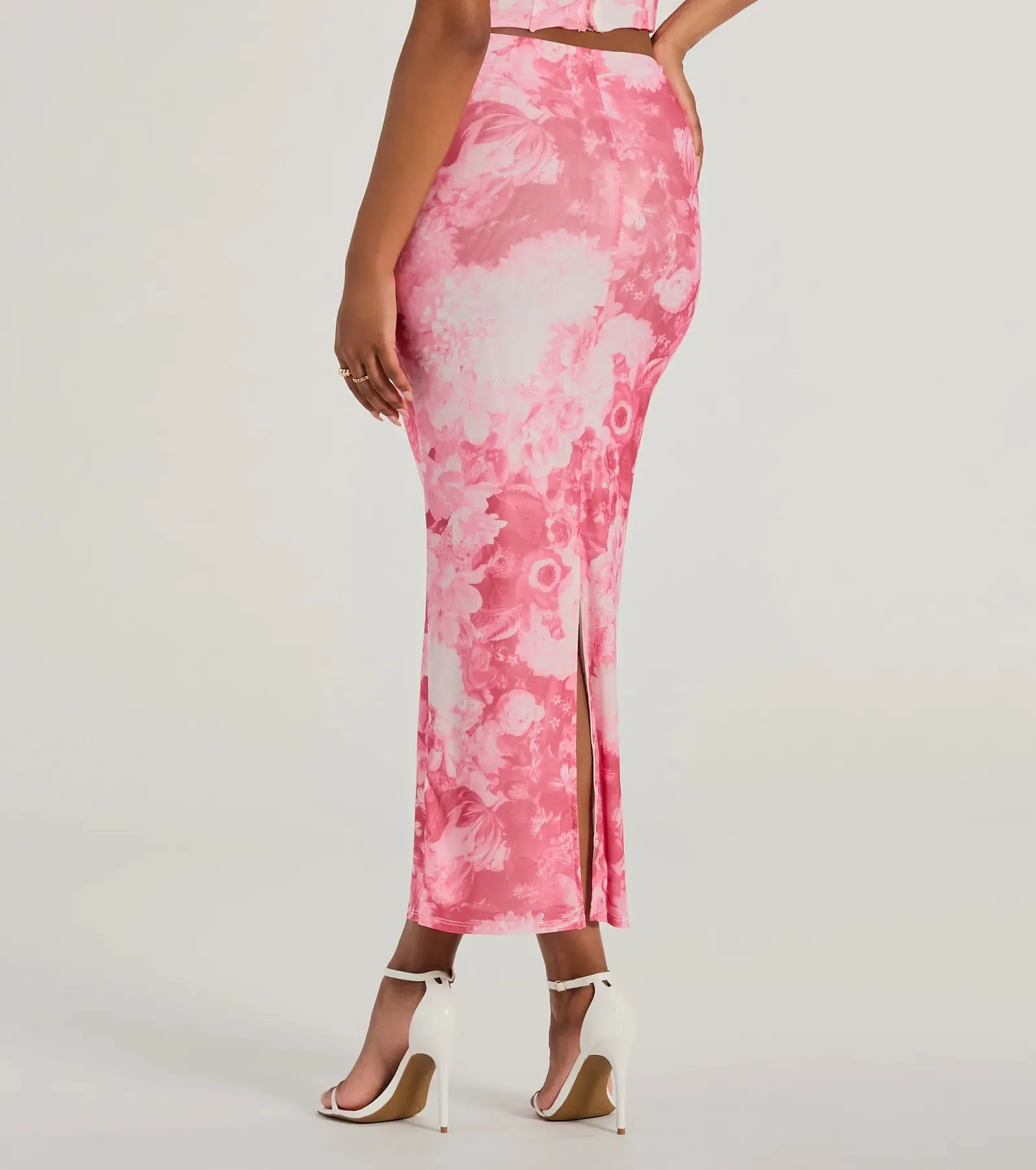 Floral Sensation High Rise Maxi Skirt sold by Windsor product image thumbnail 2
