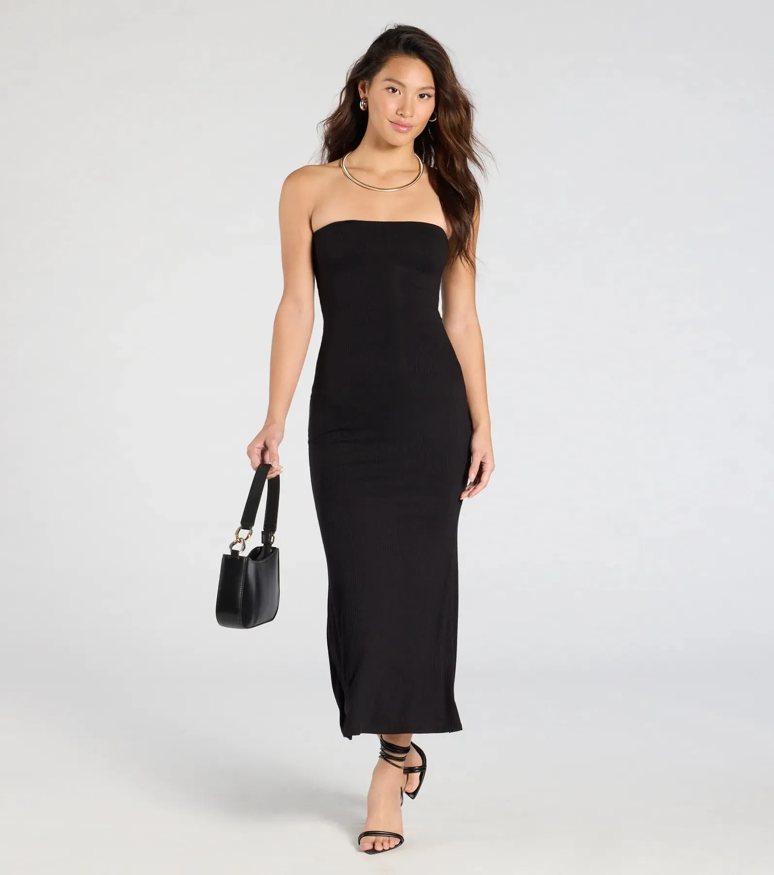 Effortless Days Strapless Bodycon Midi Dress sold by Windsor