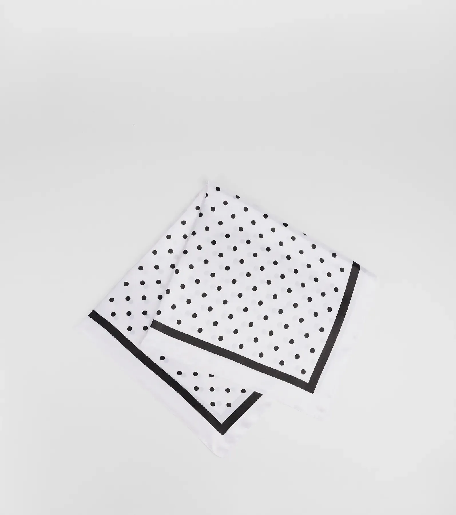 Dotted Darling Polka Dot Satin Scarf sold by Windsor product image thumbnail 2